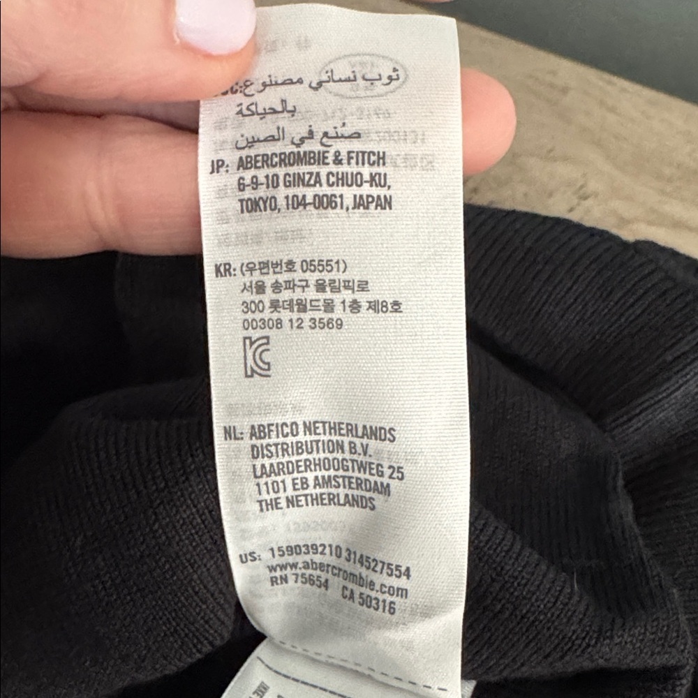 Abercrombie & Fitch knit dress size large excellent condition - Picture 11 of 12